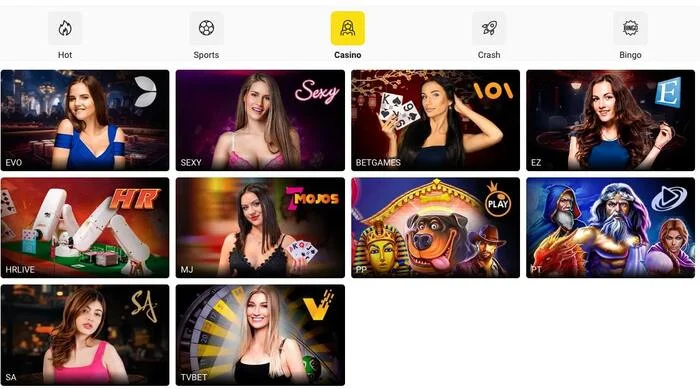 Dive into the World of 1900+ Casino Games at Betvisa Bangladesh